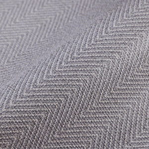 Luxury Gray Chevron Fabric Textured Wallpaper, Modern Non-Woven Wall Covering, 41.7"W x 614"H, Washable Removable for Living 