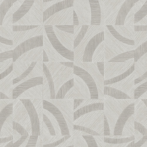 Luxury Blue Fabric Geometric Textured Wallpaper, Boho Non-Woven Wall Covering, 41.7"W x 614"H, Washable Removable for Living 