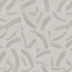 Luxury Blue Fabric Geometric Textured Wallpaper, Boho Non-Woven Wall Covering, 41.7"W x 614"H, Washable Removable for Living 