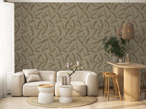 Luxury Blue Fabric Textured Wallpaper, Boho Non-Woven Wall Covering, 41.7"W x 614"H, Washable Removable for Living Room Bedro