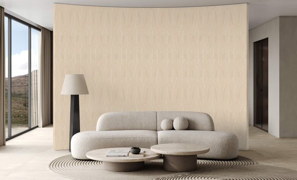 Luxury Blue Fabric Textured Wallpaper, Boho Non-Woven Wall Covering, 41.7"W x 614"H, Washable Removable for Living Room Bedro