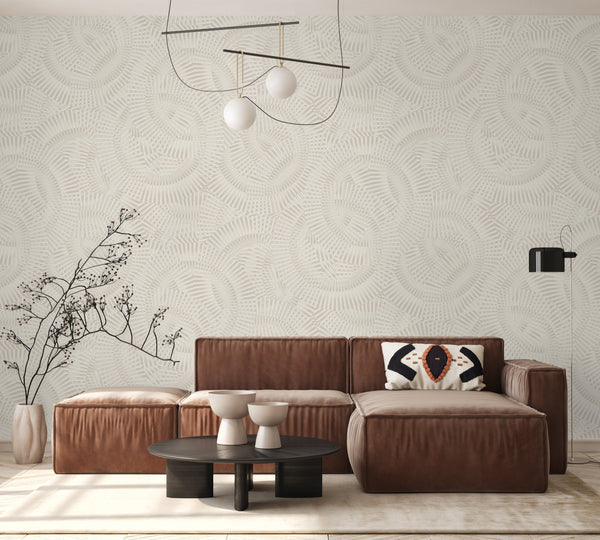 Luxury Blue Fabric Textured Wallpaper, Boho Non-Woven Wall Covering, 41.7"W x 614"H, Washable Removable for Living Room Bedro