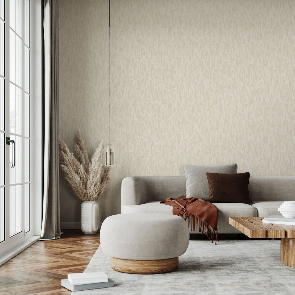 Luxury Blue Fabric Wallpaper, Boho Non-Woven Wall Covering, 41.7"W x 614"H, Washable Removable for Living Room Bedroom Accent