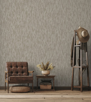 Luxury Blue Fabric Wallpaper, Boho Non-Woven Wall Covering, 41.7"W x 614"H, Washable Removable for Living Room Bedroom Accent