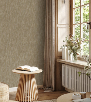 Luxury Blue Fabric Wallpaper, Boho Non-Woven Wall Covering, 41.7"W x 614"H, Washable Removable for Living Room Bedroom Accent