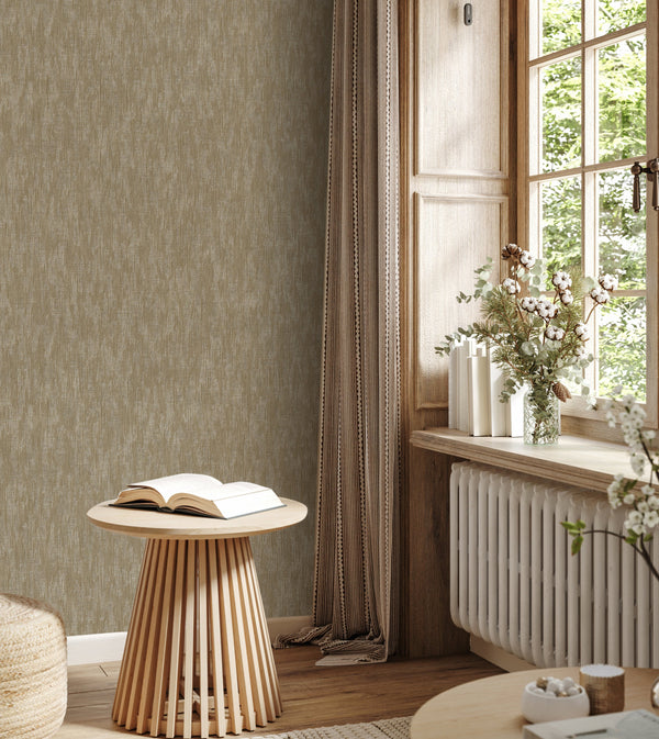 Luxury Blue Fabric Wallpaper, Boho Non-Woven Wall Covering, 41.7"W x 614"H, Washable Removable for Living Room Bedroom Accent