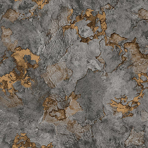 Luxury Blue Fabric Stone Wallpaper, Boho Non-Woven Wall Covering, 41.7"W x 614"H, Washable Removable for Living Room Bedroom 