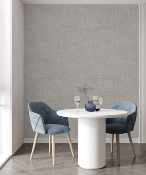 Luxury Blue Fabric Embossed 3D Embossed Wallpaper, Boho Non-Woven Wall Covering, 41.7"W x 614"H, Washable Removable for Livin