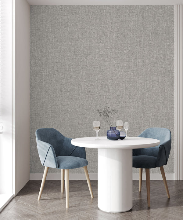 Luxury Blue Fabric Embossed 3D Embossed Wallpaper, Boho Non-Woven Wall Covering, 41.7"W x 614"H, Washable Removable for Livin