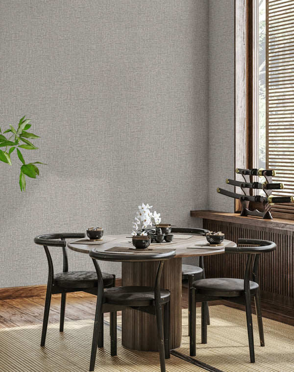 Luxury Blue Fabric Embossed 3D Embossed Wallpaper, Boho Non-Woven Wall Covering, 41.7"W x 614"H, Washable Removable for Livin