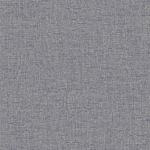 Luxury Blue Fabric Textured Wallpaper, Boho Non-Woven Wall Covering, 41.7"W x 614"H, Washable Removable for Living Room Bedro