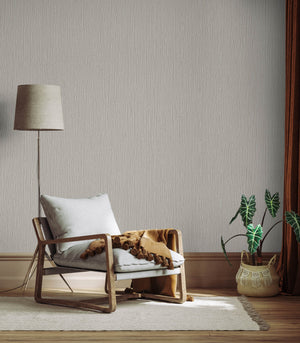 Luxury Blue Fabric Textured Wallpaper, Boho Non-Woven Wall Covering, 41.7"W x 614"H, Washable Removable for Living Room Bedro