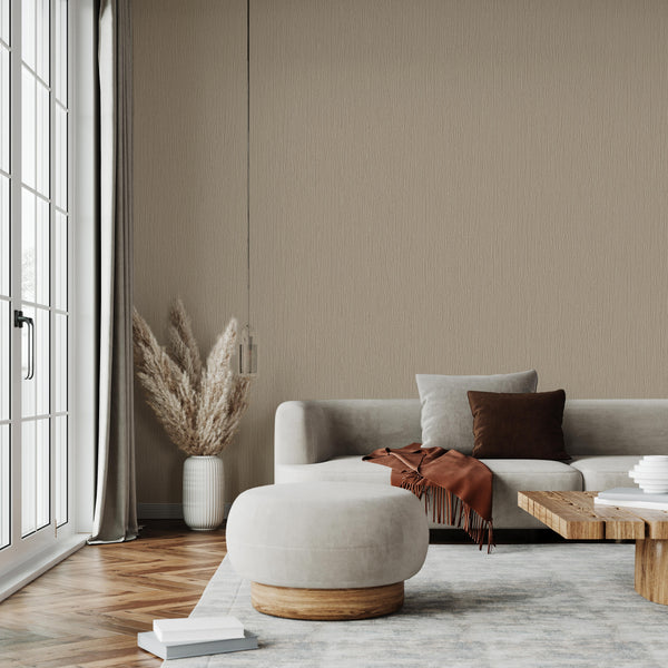 Luxury Blue Fabric Textured Wallpaper, Boho Non-Woven Wall Covering, 41.7"W x 614"H, Washable Removable for Living Room Bedro