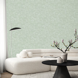 Luxury Blue Fabric Embossed 3D Embossed Wallpaper, Boho Non-Woven Wall Covering, 41.7"W x 614"H, Washable Removable for Livin