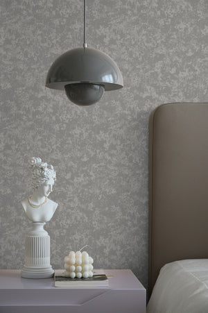 Luxury Blue Fabric Embossed 3D Embossed Wallpaper, Boho Non-Woven Wall Covering, 41.7"W x 614"H, Washable Removable for Livin