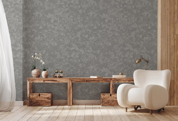 Luxury Blue Fabric Embossed 3D Embossed Wallpaper, Boho Non-Woven Wall Covering, 41.7"W x 614"H, Washable Removable for Livin