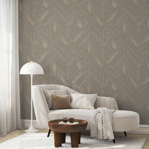 Luxury Blue Fabric Textured Wallpaper, Boho Non-Woven Wall Covering, 41.7"W x 614"H, Washable Removable for Living Room Bedro