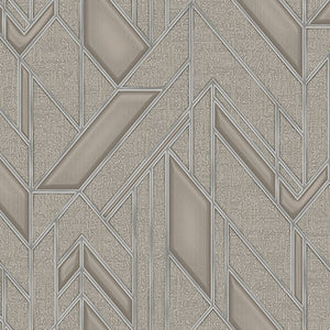 Luxury Blue Fabric Geometric Textured Wallpaper, Boho Non-Woven Wall Covering, 41.7"W x 614"H, Washable Removable for Living 