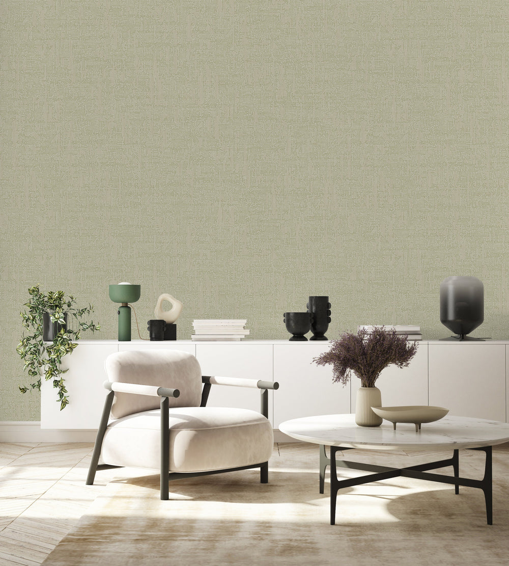 Luxury Blue Fabric Wallpaper, Boho Non-Woven Wall Covering, 41.7"W x 614"H, Washable Removable for Living Room Bedroom Accent