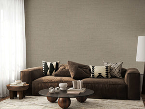 Luxury Blue Fabric Textured Wallpaper, Boho Non-Woven Wall Covering, 41.7"W x 614"H, Washable Removable for Living Room Bedro