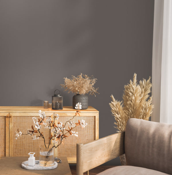 Luxury Blue Fabric Textured Wallpaper, Boho Non-Woven Wall Covering, 41.7"W x 614"H, Washable Removable for Living Room Bedro