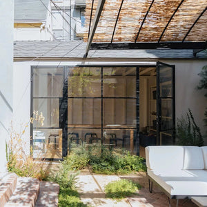 Dual Single with Middle Fixed Panel Flat