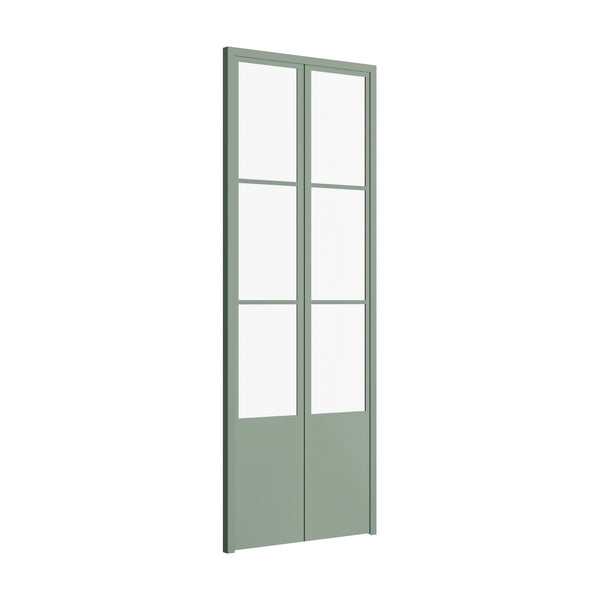 Air Pantry with Kickplate - Double Flat in Angeles Green