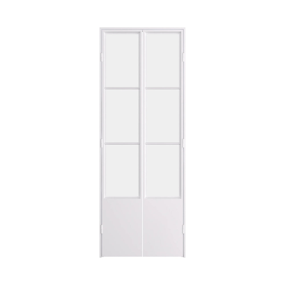 Air Pantry with Kickplate - Double Flat in White