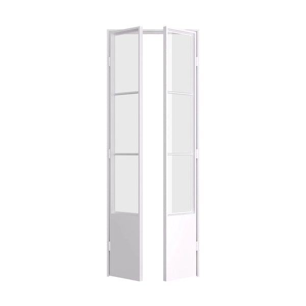 Air Pantry with Kickplate - Double Flat in White