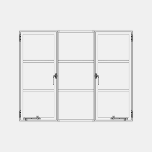 Air Window 0V 2H - Dual Single Casement
