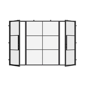 Air 4 - Dual Single with Middle Fixed Panel Flat
