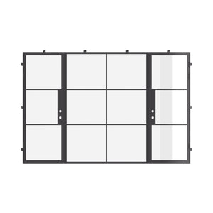 Air 4 - Dual Single with Middle Fixed Panel Flat