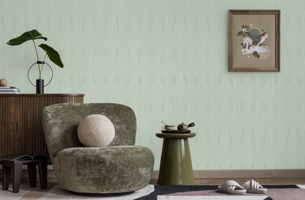 Luxury Blue Fabric Textured Wallpaper, Boho Non-Woven Wall Covering, 41.7"W x 614"H, Washable Removable for Living Room Bedro