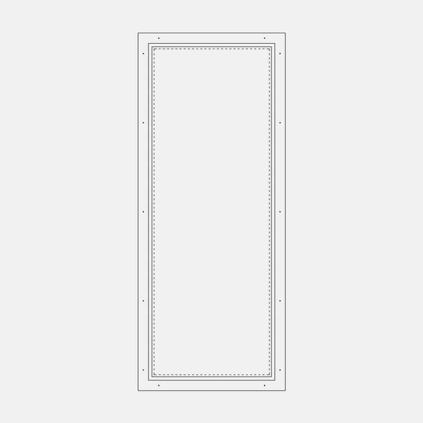 Air Window 0V 0H - Fixed Portrait