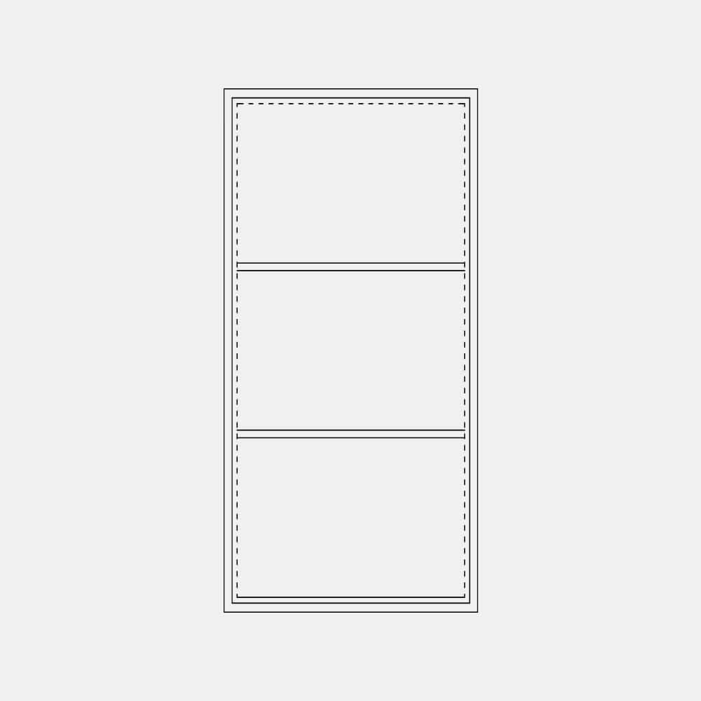 Air 4 Interior - Flat Top Window - 30" x 54"