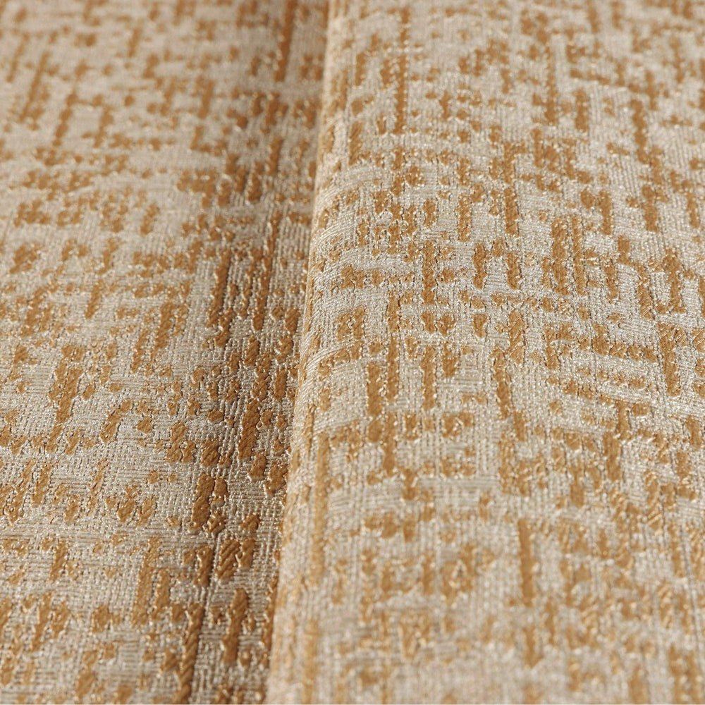 Luxury Beige Abstract Metallic 3D Embossed Wallpaper, Contemporary Non-Woven Wall Covering, 41.7"W x 398"H, Washable Removabl
