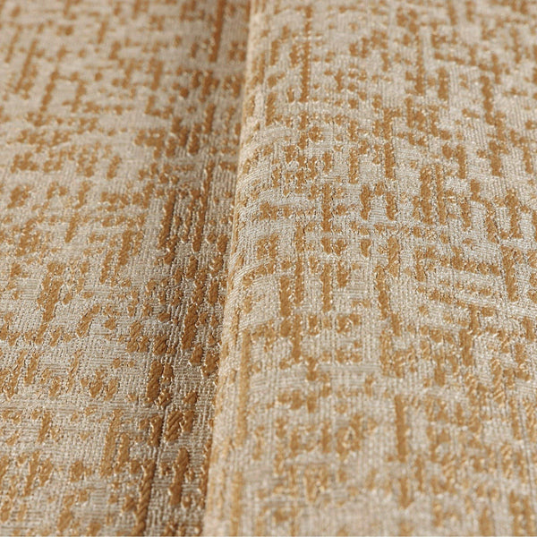 Luxury Beige Abstract Metallic 3D Embossed Wallpaper, Contemporary Non-Woven Wall Covering, 41.7"W x 398"H, Washable Removabl