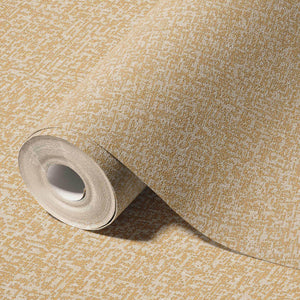 Luxury Beige Abstract Metallic 3D Embossed Wallpaper, Contemporary Non-Woven Wall Covering, 41.7"W x 398"H, Washable Removabl
