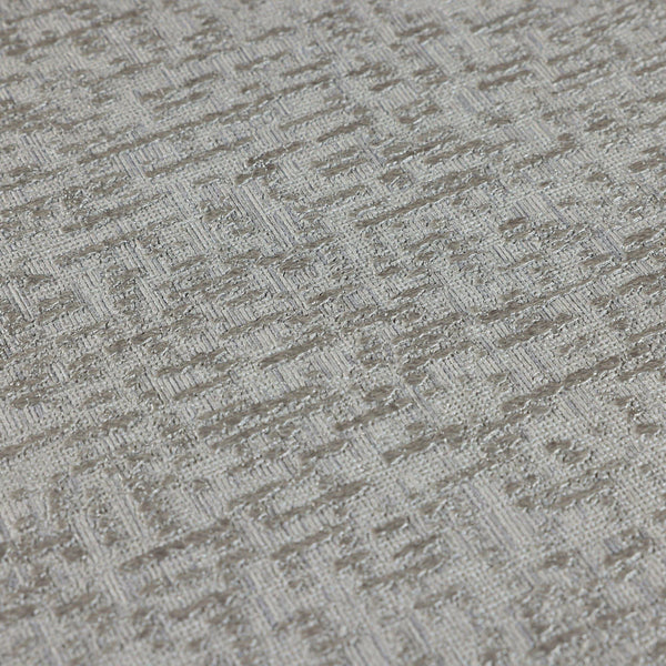 Luxury Gray Abstract Metallic 3D Embossed Wallpaper, Glam Non-Woven Wall Covering, 41.7"W x 398"H, Washable Removable for Liv