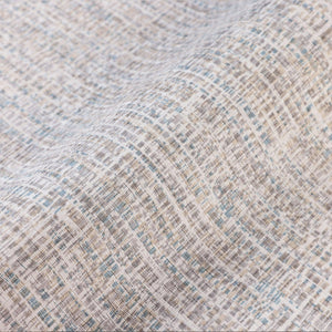 Luxury Beige Abstract Fabric 3D Embossed Wallpaper, Coastal Non-Woven Wall Covering, 41.7"W x 614"H, Washable Removable for L