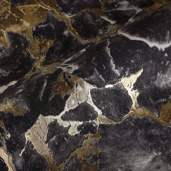 Luxury Black Marble Textured Wallpaper, Glam Non-Woven Wall Covering, 41.7"W x 614"H, Washable Removable for Living Room Bedr