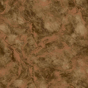Luxury Brown Metallic Abstract Textured Wallpaper, Premium Non-Woven Wall Covering, 41.7"W x 398"H, Washable Removable for Li