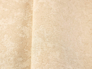 Luxury Beige Distressed Embossed 3D Embossed Wallpaper, Coastal Non-Woven Wall Covering, 41.7"W x 614"H, Washable Removable f