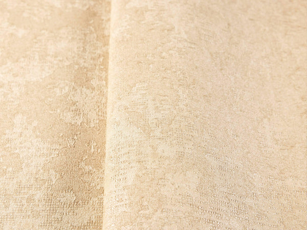 Luxury Beige Distressed Embossed 3D Embossed Wallpaper, Coastal Non-Woven Wall Covering, 41.7"W x 614"H, Washable Removable f