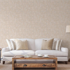 Luxury Beige Abstract Geometric 3D Embossed Wallpaper, Contemporary Non-Woven Wall Covering, 41.7"W x 398"H, Washable Removab