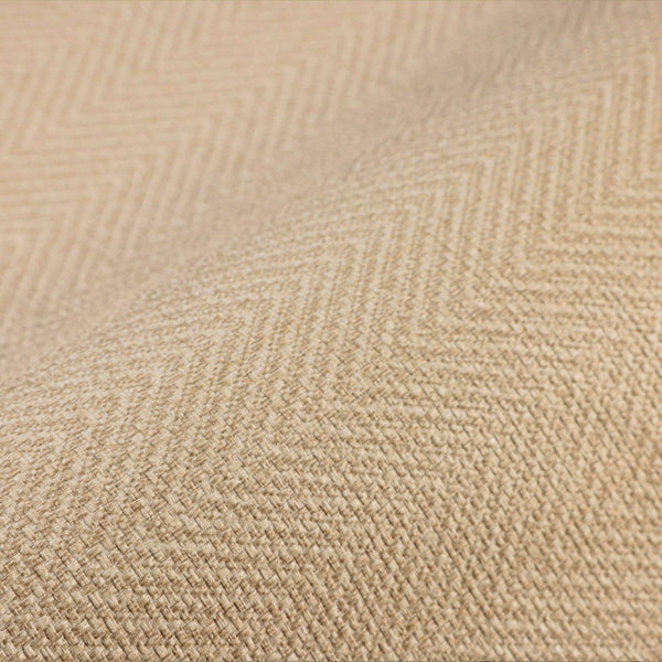 Luxury Beige Chevron Fabric Textured Wallpaper, Modern Non-Woven Wall Covering, 41.7"W x 614"H, Washable Removable for Living