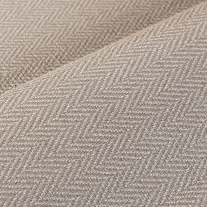 Luxury Beige Chevron Fabric Textured Wallpaper, Coastal Non-Woven Wall Covering, 41.7"W x 614"H, Washable Removable for Livin