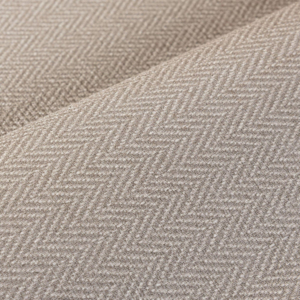 Luxury Beige Chevron Fabric Textured Wallpaper, Coastal Non-Woven Wall Covering, 41.7"W x 614"H, Washable Removable for Livin