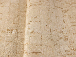 Luxury Beige Wood Textured Wallpaper, Lodge Non-Woven Wall Covering, 41.7"W x 614"H, Washable Removable for Living Room Bedro