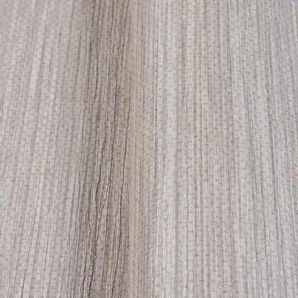Luxury Beige Striped Stripe Textured Wallpaper, Elegant Non-Woven Wall Covering, 41.7"W x 614"H, Washable Removable for Livin